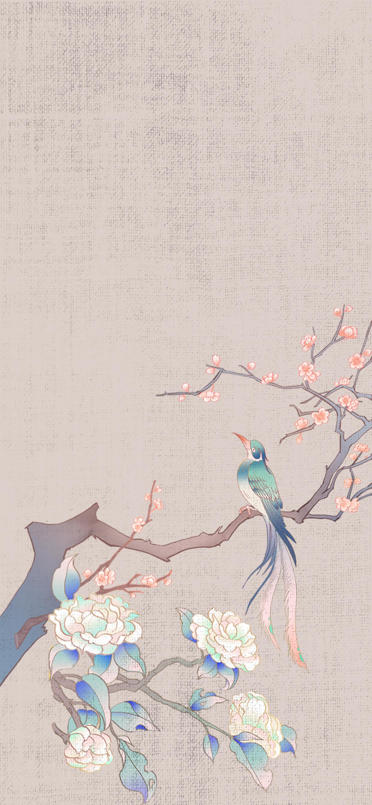 水墨壁纸,不嗔不怒不争,独善其身