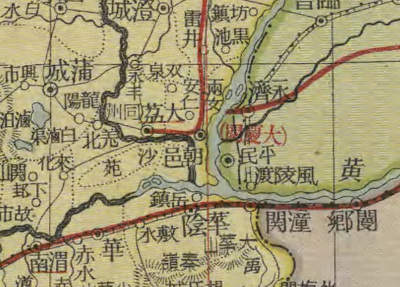 华阴两县地濒黄河,黄河东徙后淤出许多田地,为便于控制起见,于民国