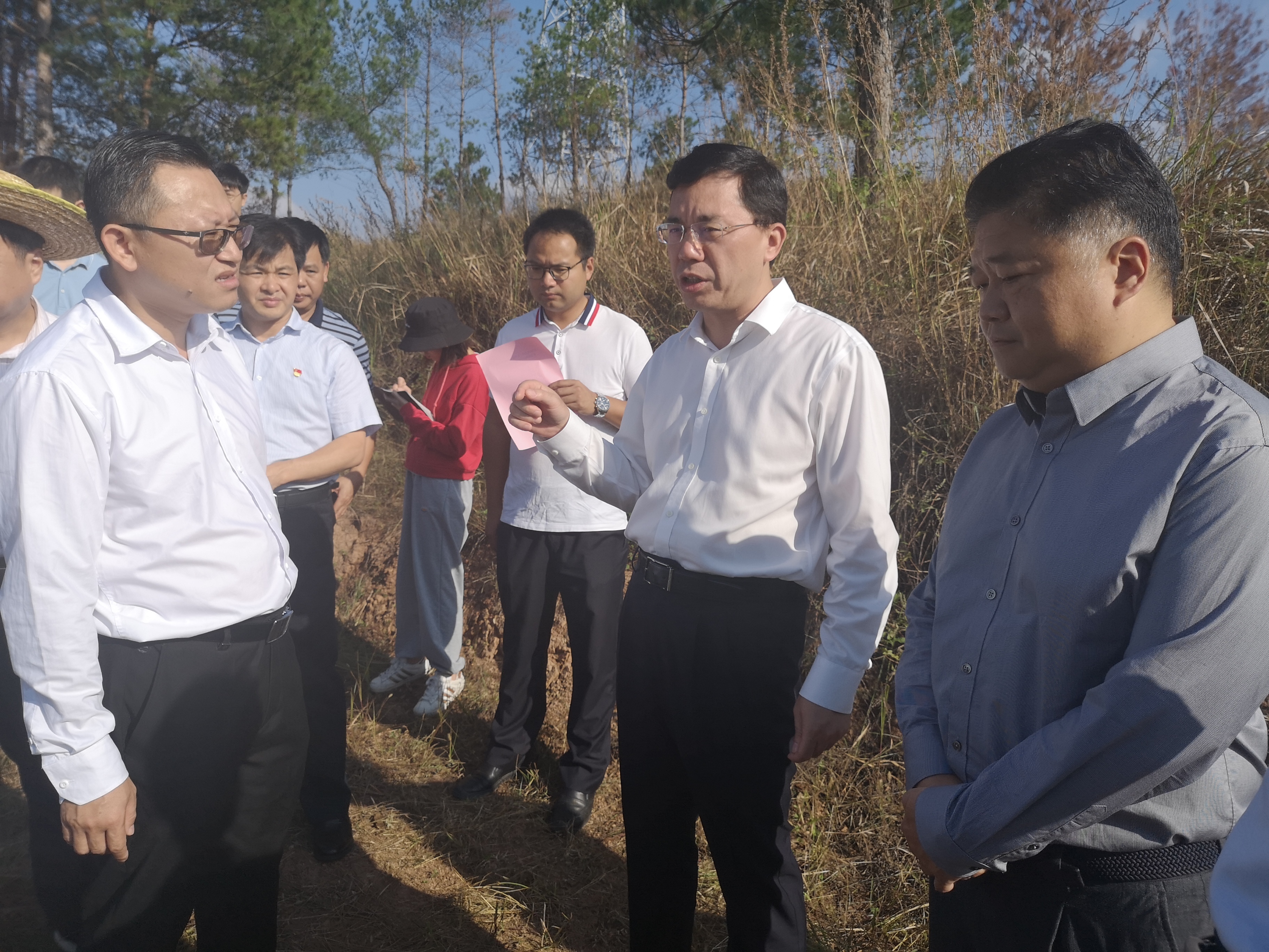 黄文沐检查调研国土空间生态保护与修复工作