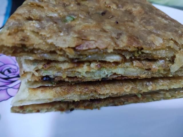 小时候的回味,烙油渣饼,不知道你们吃过吗?