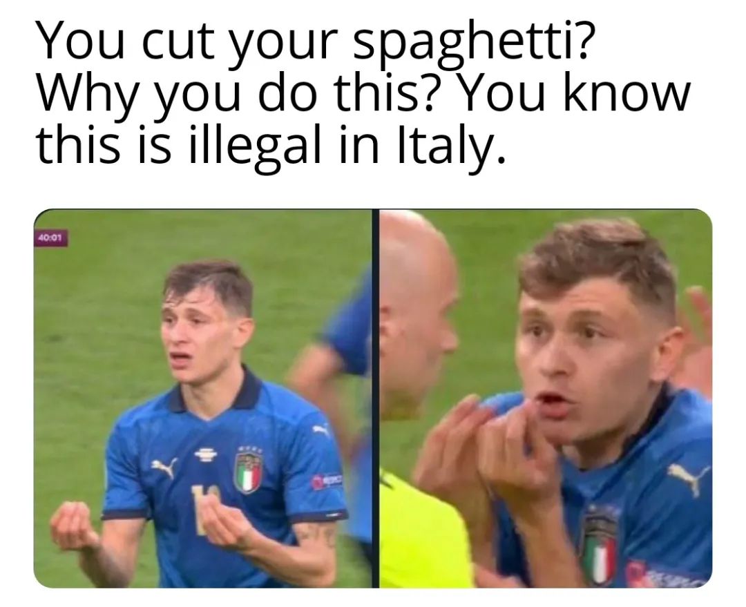 意大利人手势梗图片