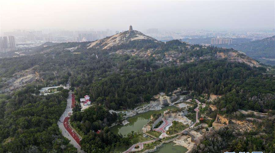 因地制宜修复废弃矿坑,泉州石狮市风炉山公园又有新景观再提升!