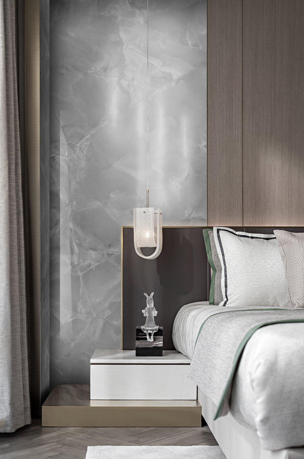 180㎡莫兰迪灰叠拼住宅,出众气质的至臻格调!