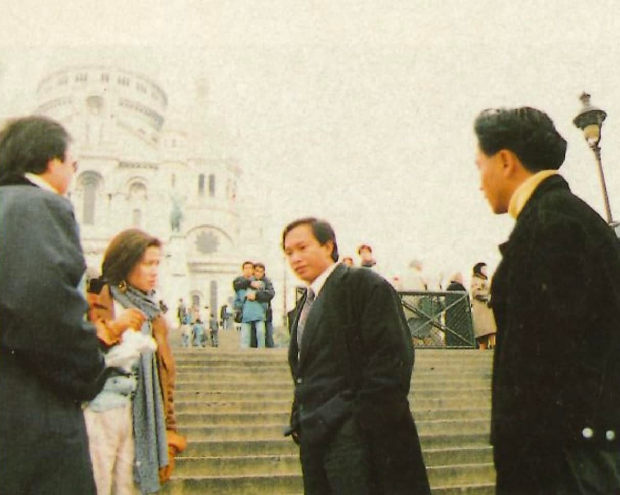 张国荣音乐特辑《日落巴黎》钟楚红和张曼玉故事 1989年珍藏剧照