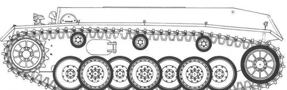 德军坦克的交错负重轮