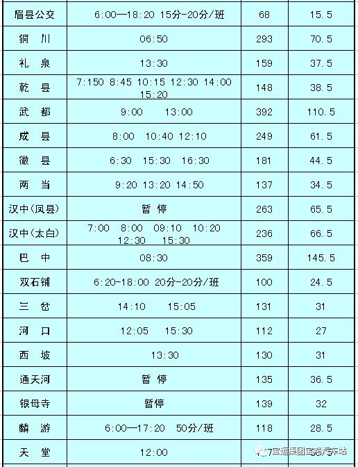 汽车时刻表客运站图片