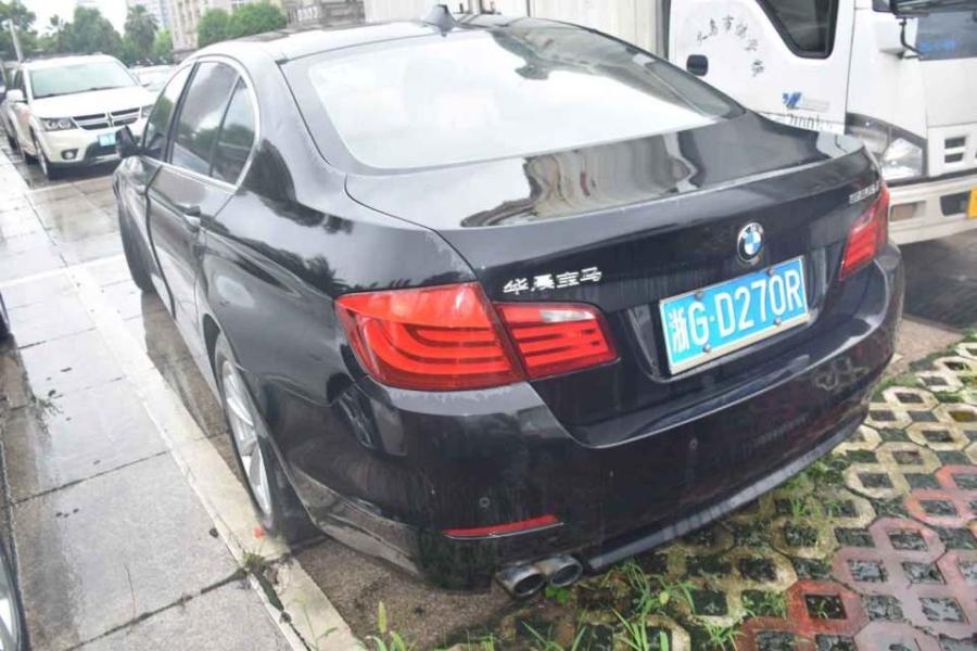 拍卖成功!浙江省金华市一辆车牌号为,浙gd270r宝马525小型轿车