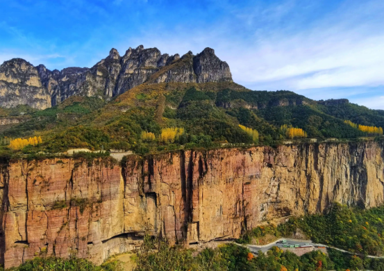 新乡万仙山景区图片图片