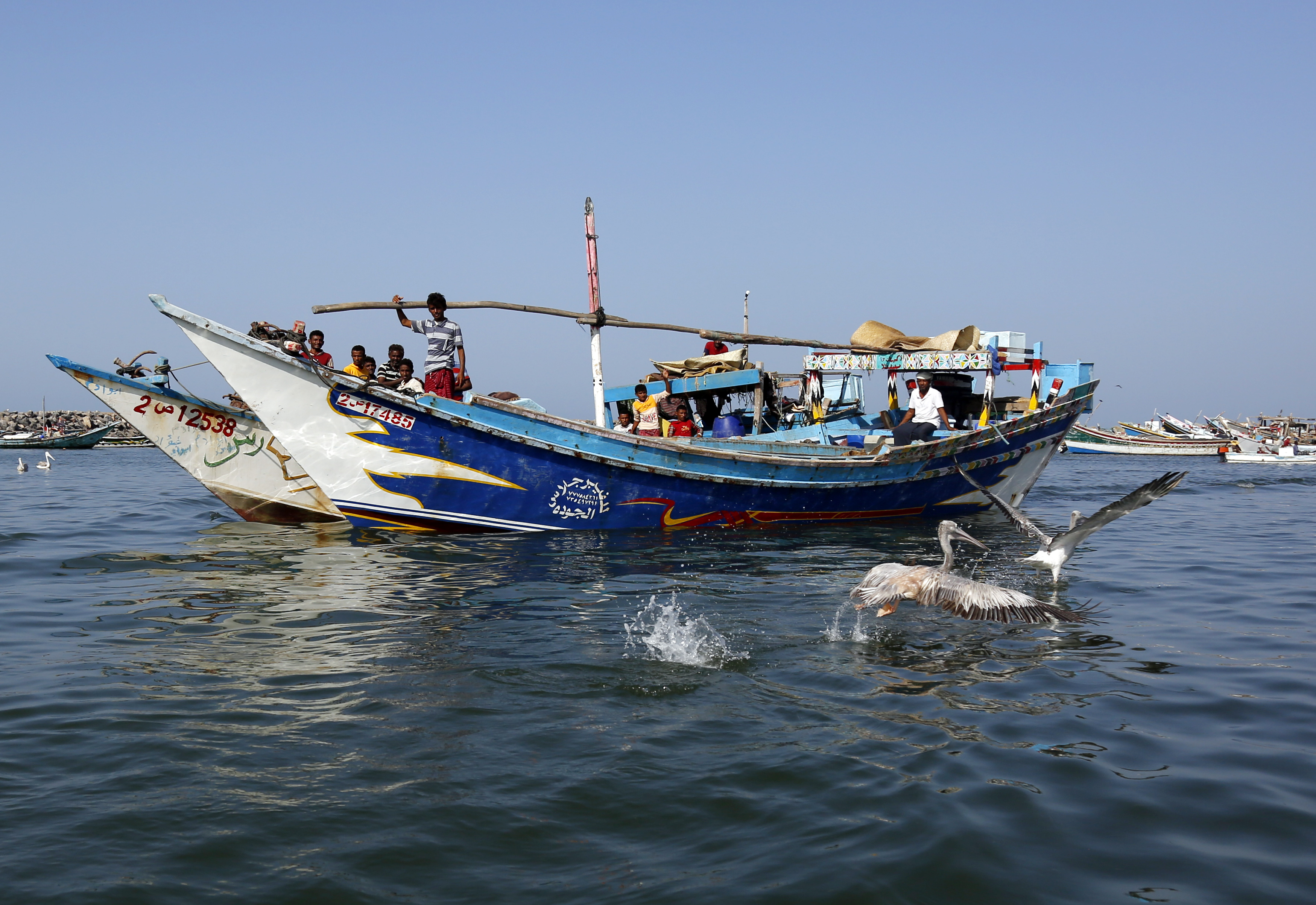 也门荷台达渔港掠影