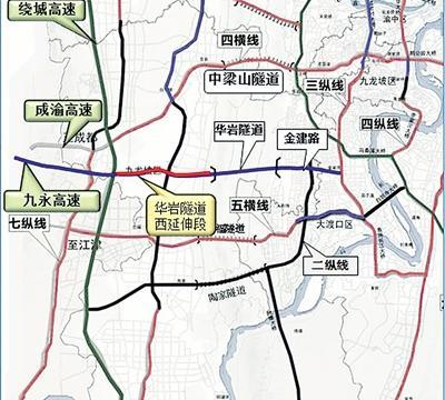 重磅!白市驿隧道预计上半年开工,总投资107亿