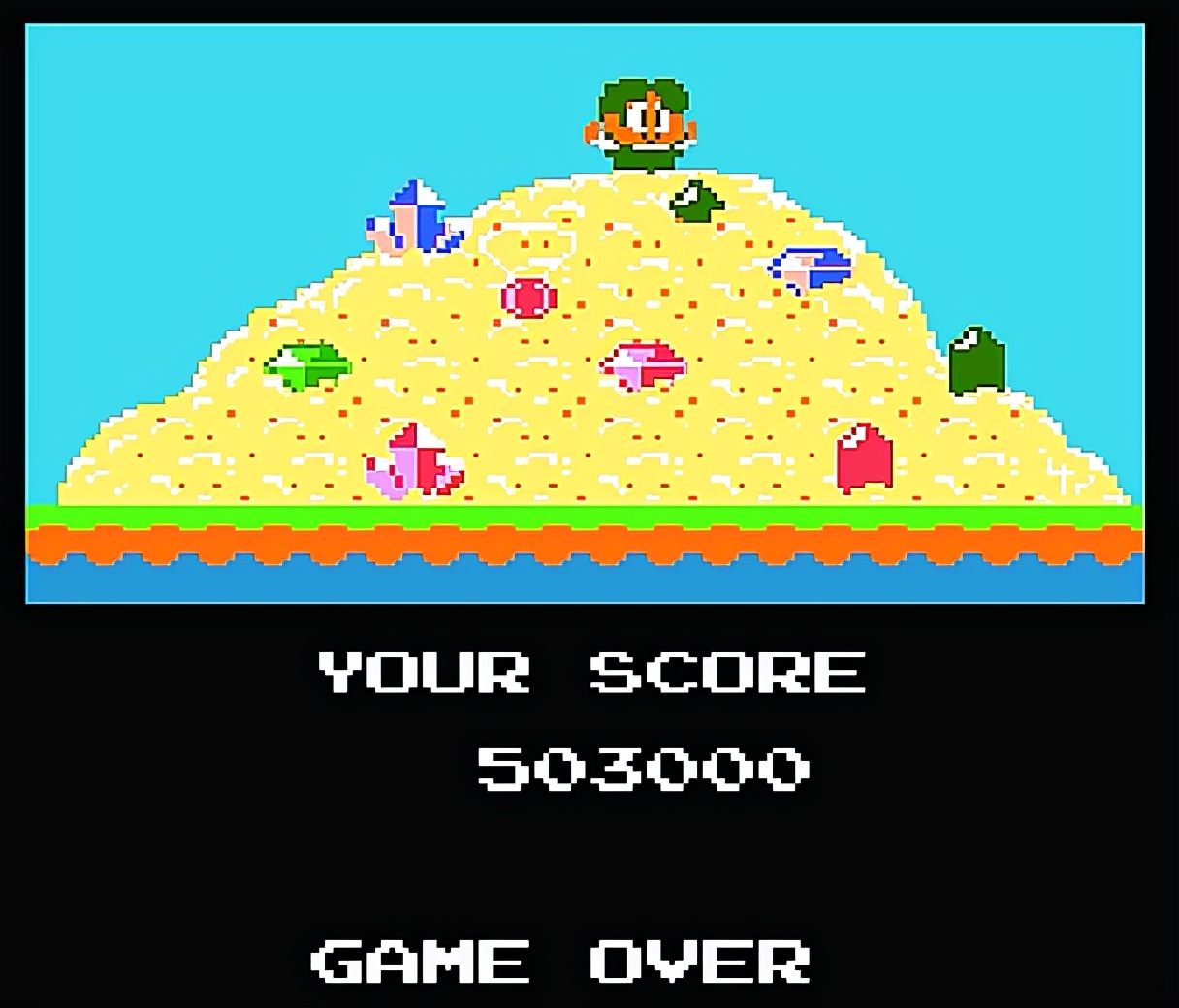 fc彩虹岛,游戏中的隐藏结局,当年大多数玩家没见过!