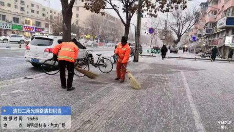 以雪為令,迴環積極迎戰入冬第一場降雪