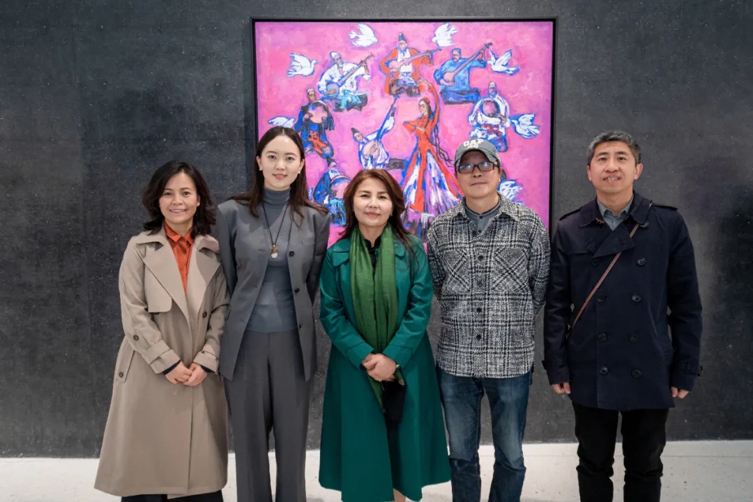 展览|鸽之舞—胡西丹·克里木作品展在索卡艺术中心成功开幕