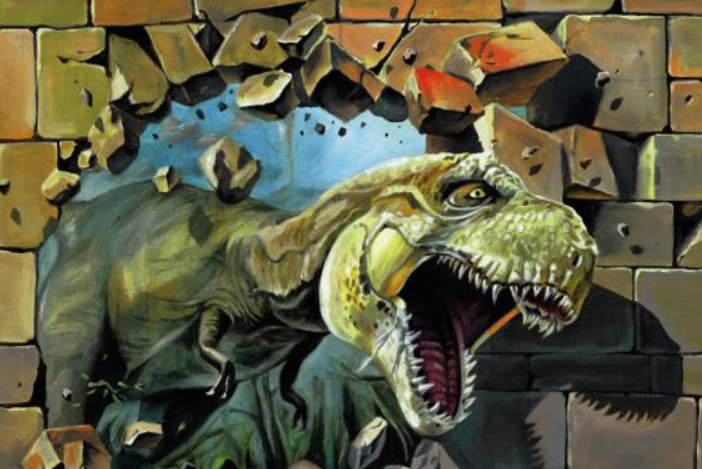 别逗了,四维立体墙绘给你好看