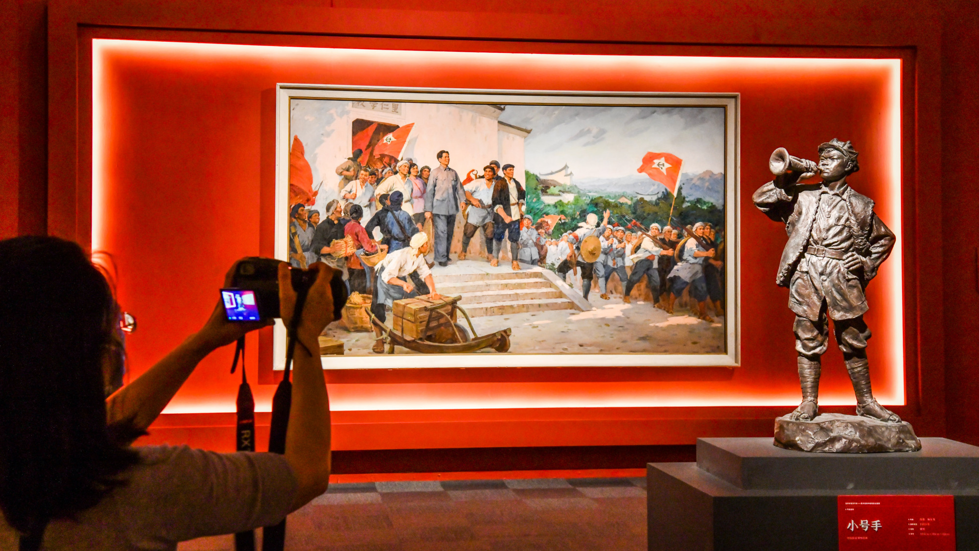 一百件美术经典展现百年建党史,就在国家博物馆
