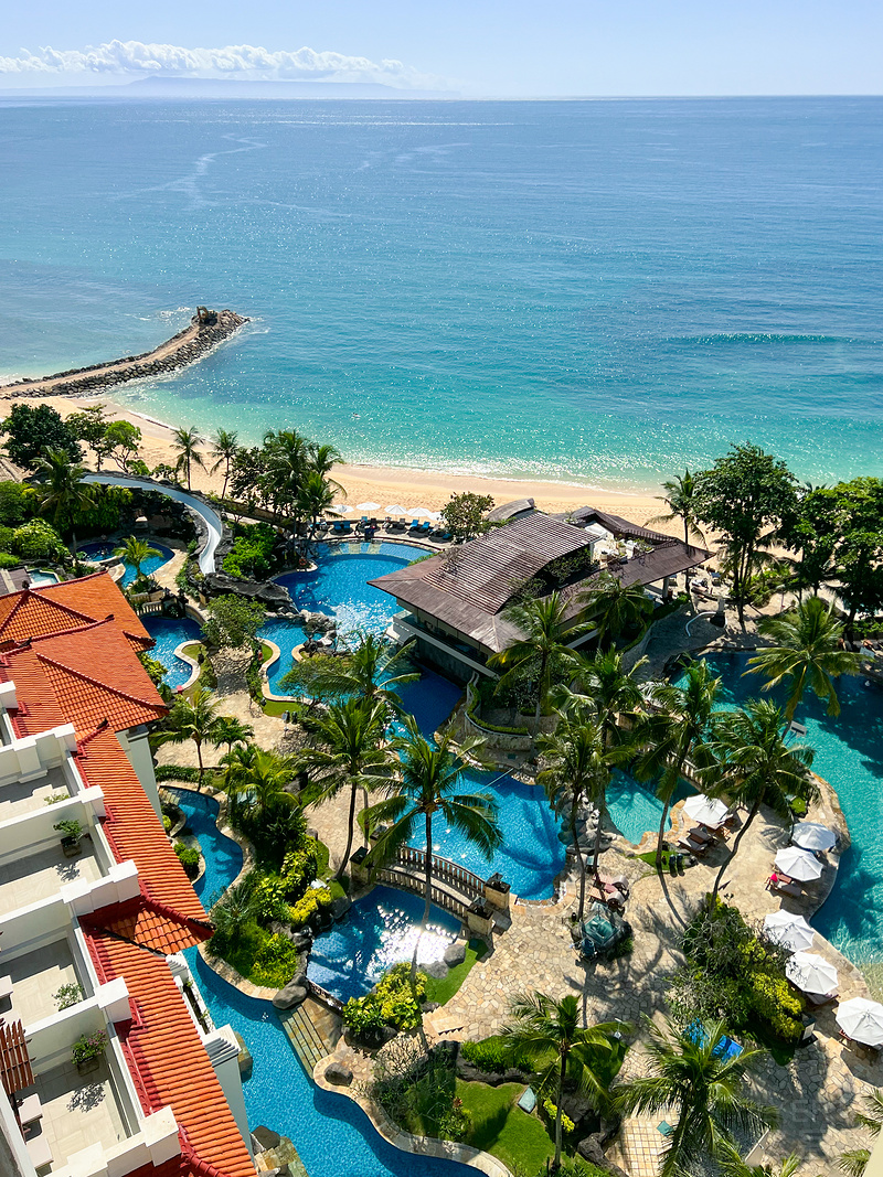 悬崖上吹着印度洋的风|巴厘岛希尔顿度假村