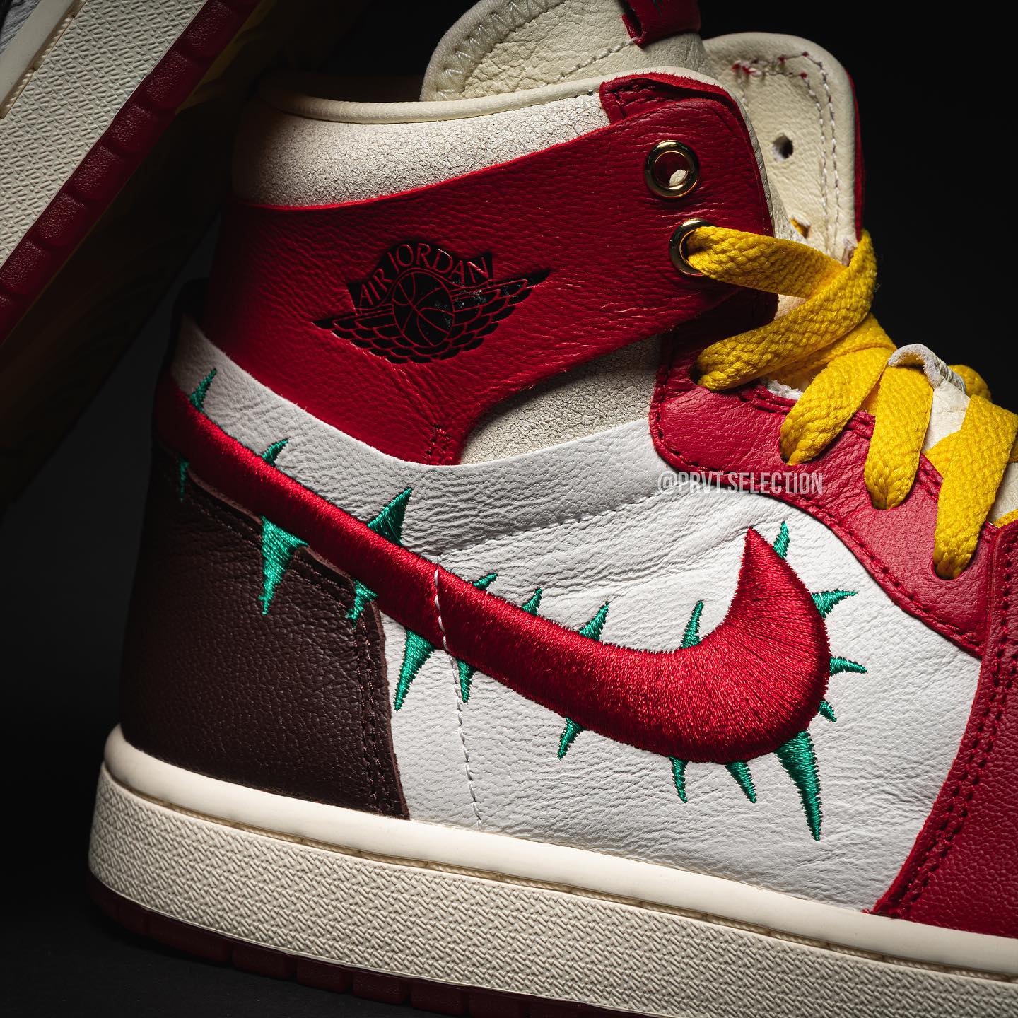 还是 jordan 会整活!「荆棘」aj1 联名你打几分?