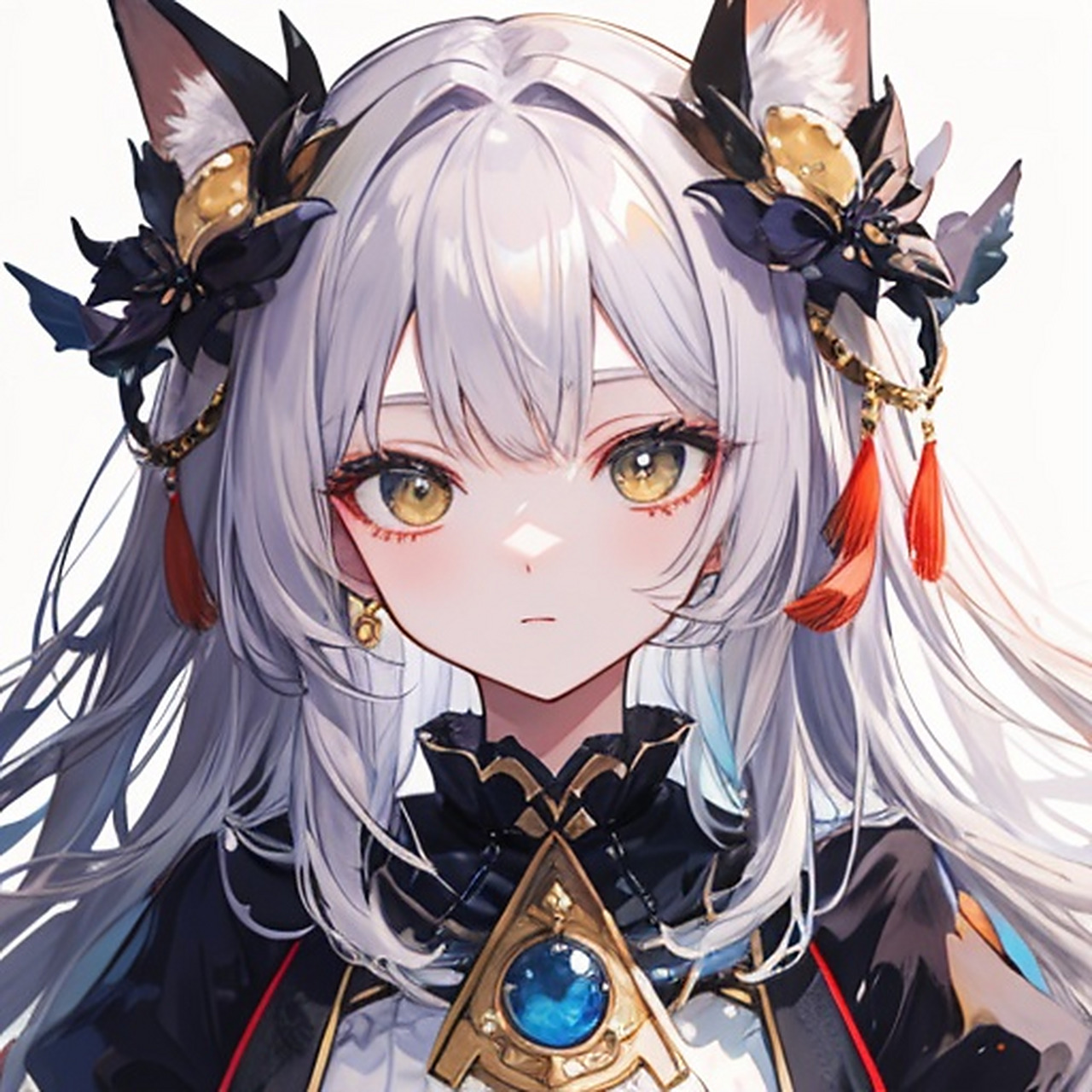 [亲吻]每天换头像,ai生成超美动漫女生头像[亲吻]超好看的!