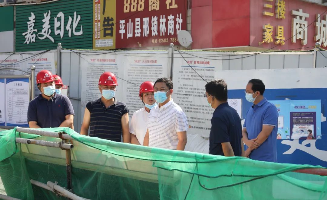 张前锋调研县城建设项目情况