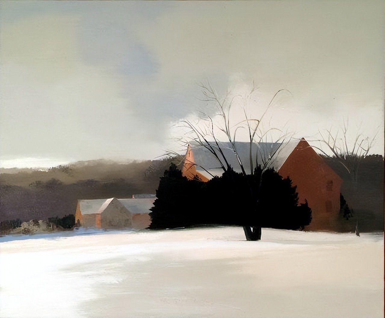 英国画家paul stone:极简恬静唯美的水彩风景欣赏