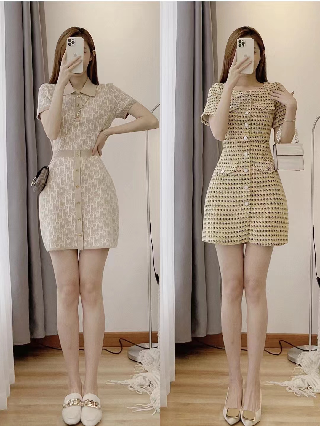 夏天小香风连衣裙搭配什么鞋子好看