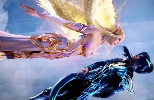 斗罗大陆:小舞和千仞雪合体,身穿冲锋衣无比养眼,身材太完美了