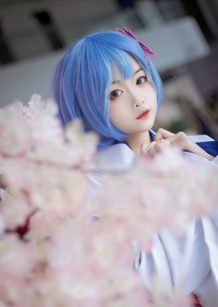 cosplay:蕾姆@奶糕糕糕糕