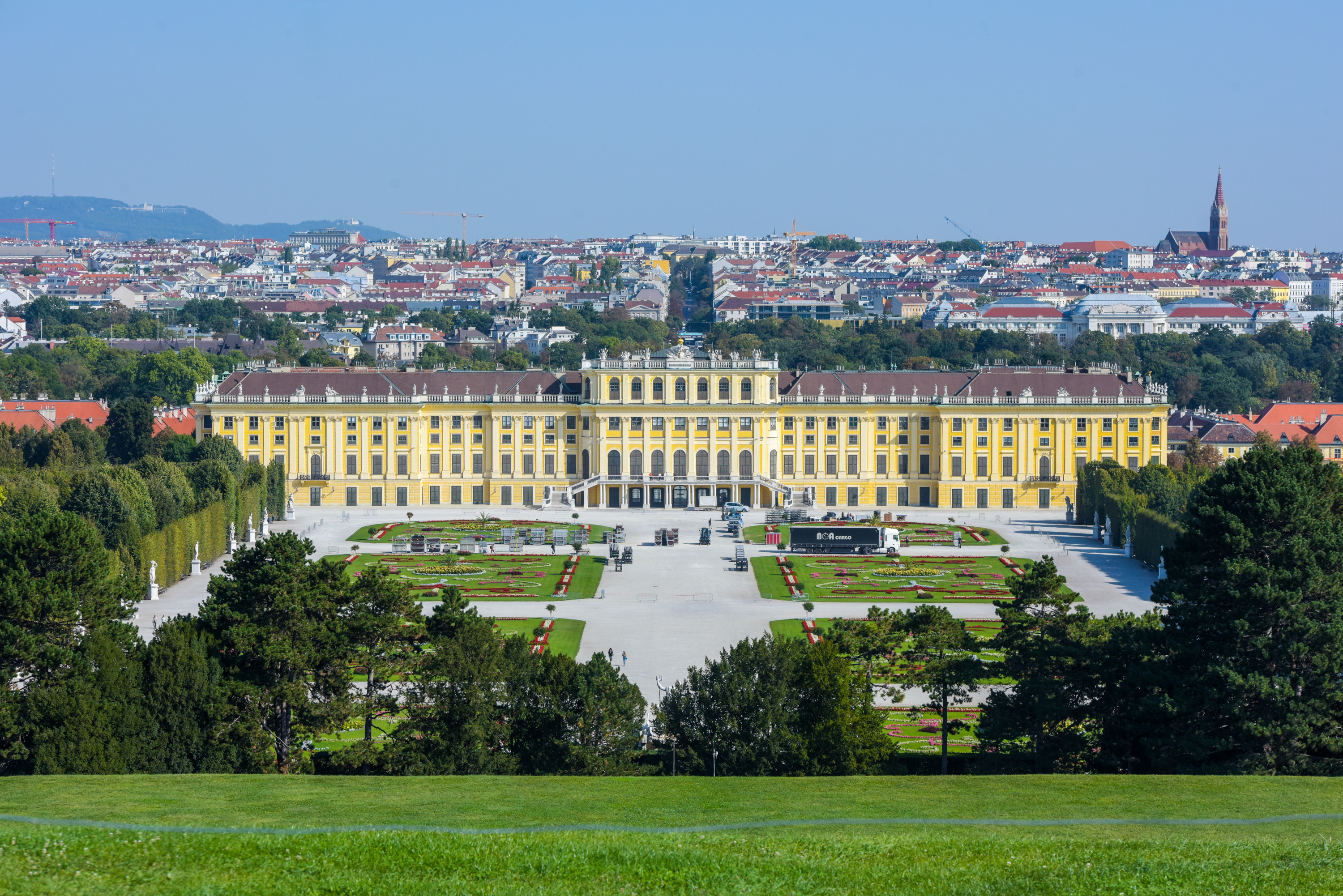 维也纳:秋至美泉宫