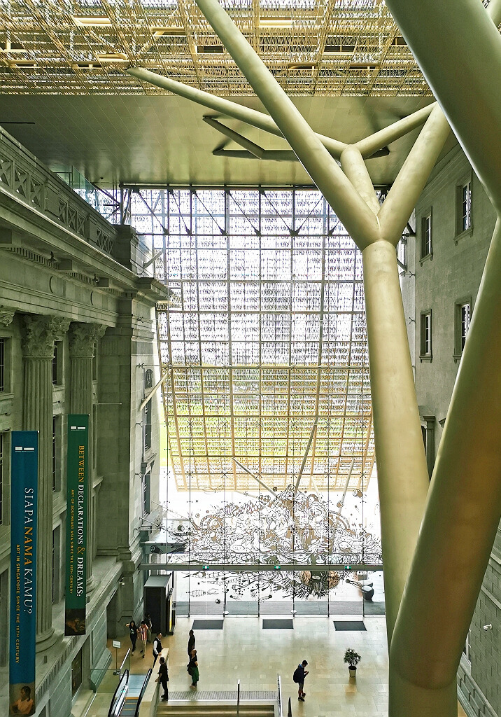 新加坡国家美术馆:壮美建筑中的艺术殿堂