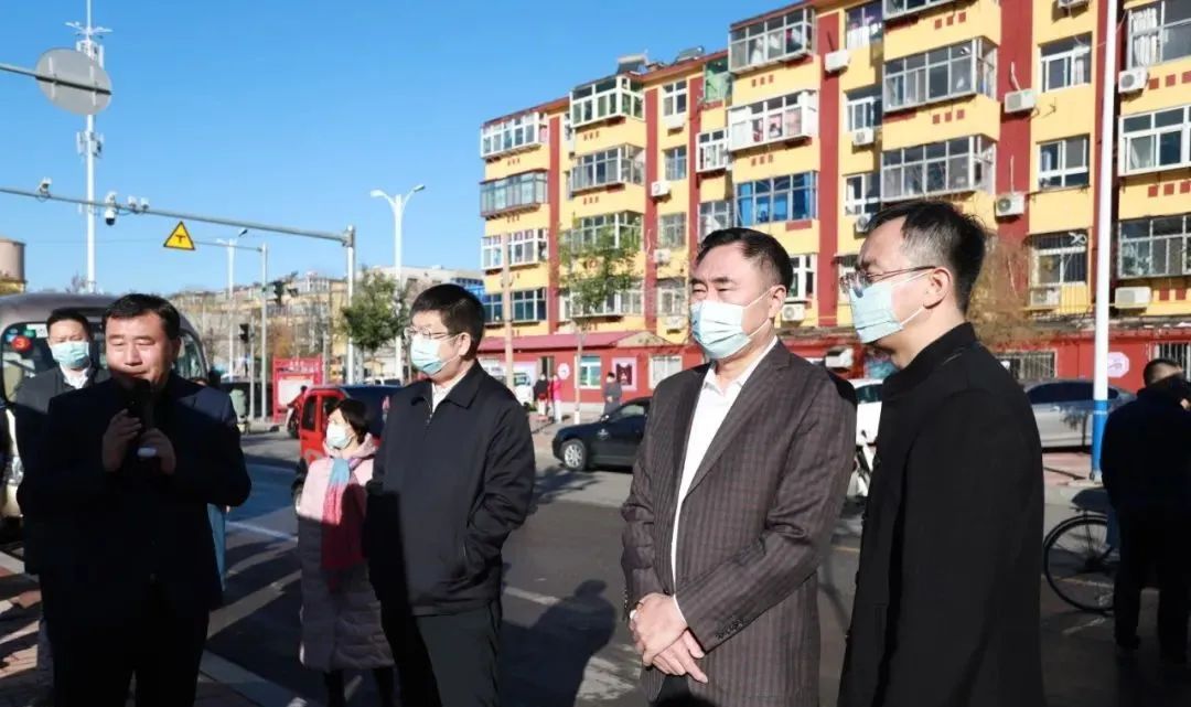 市人大常委会党组书记,主任宋有洪带队视察城市环境容貌提档升级工作