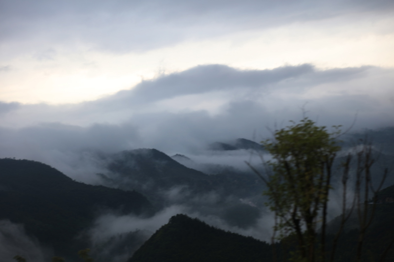 重慶巫山官渡云雨如仙境