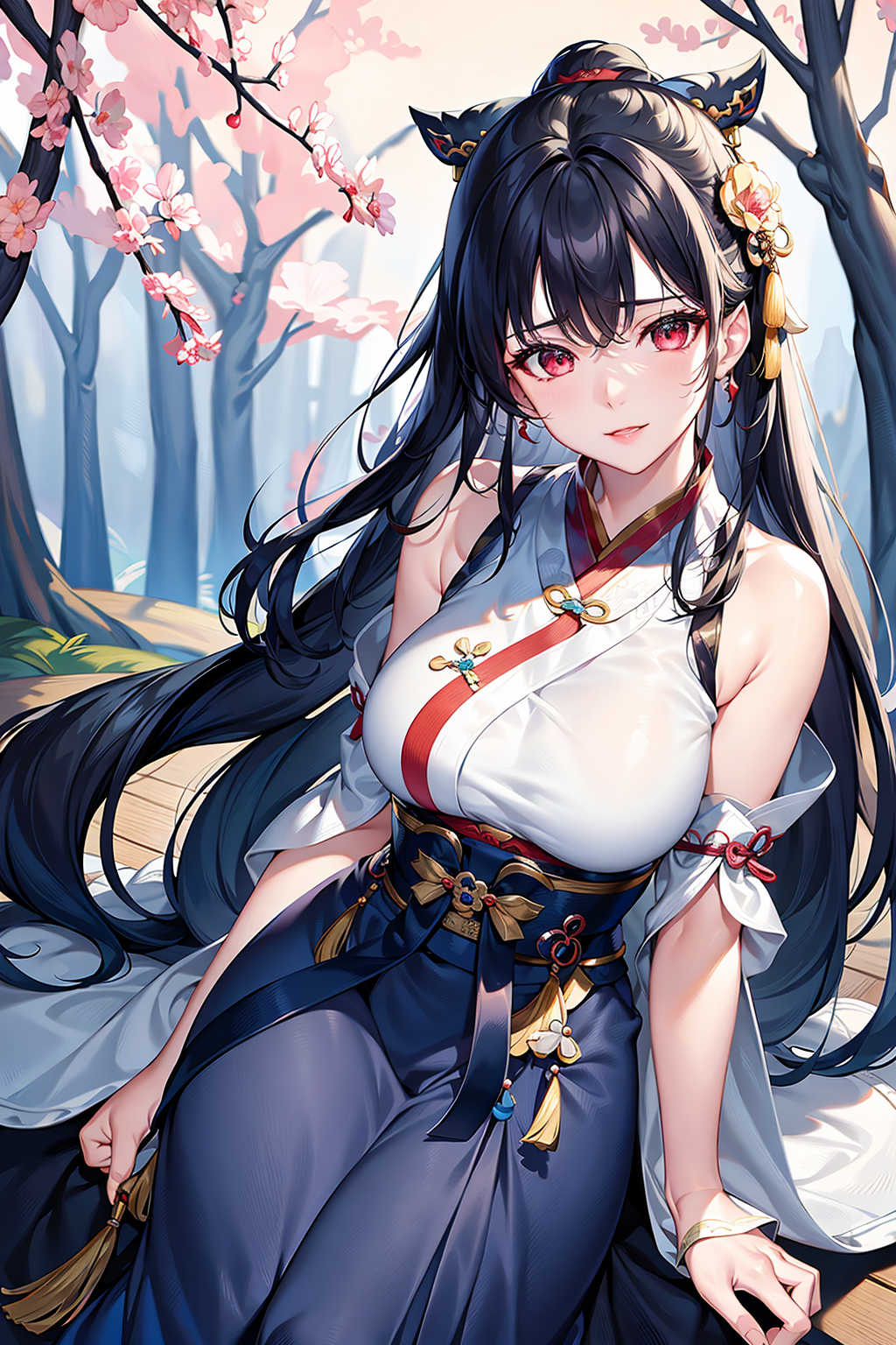 ai绘画(动漫中国女孩儿)