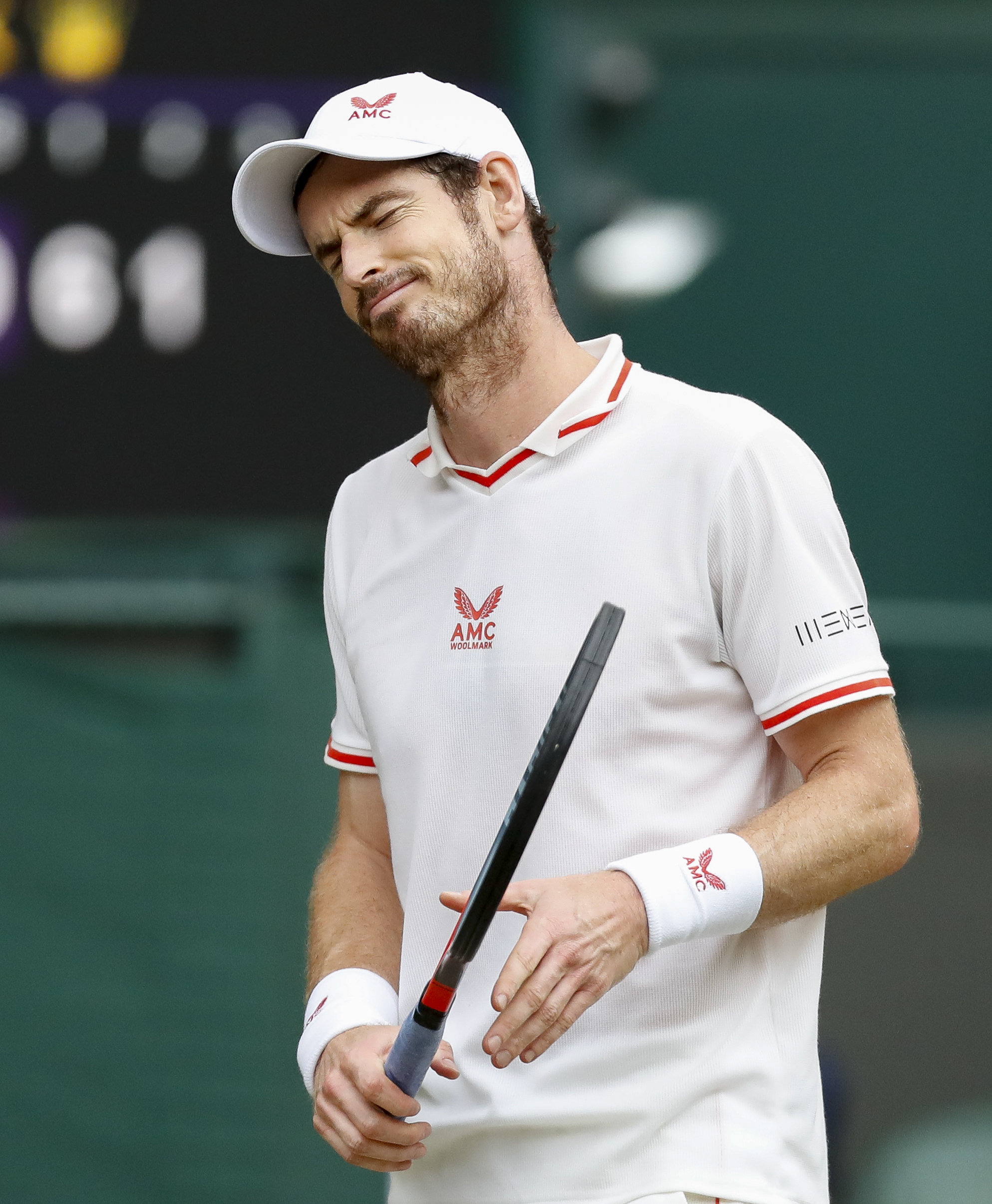 网球——温网:穆雷止步男单第三轮