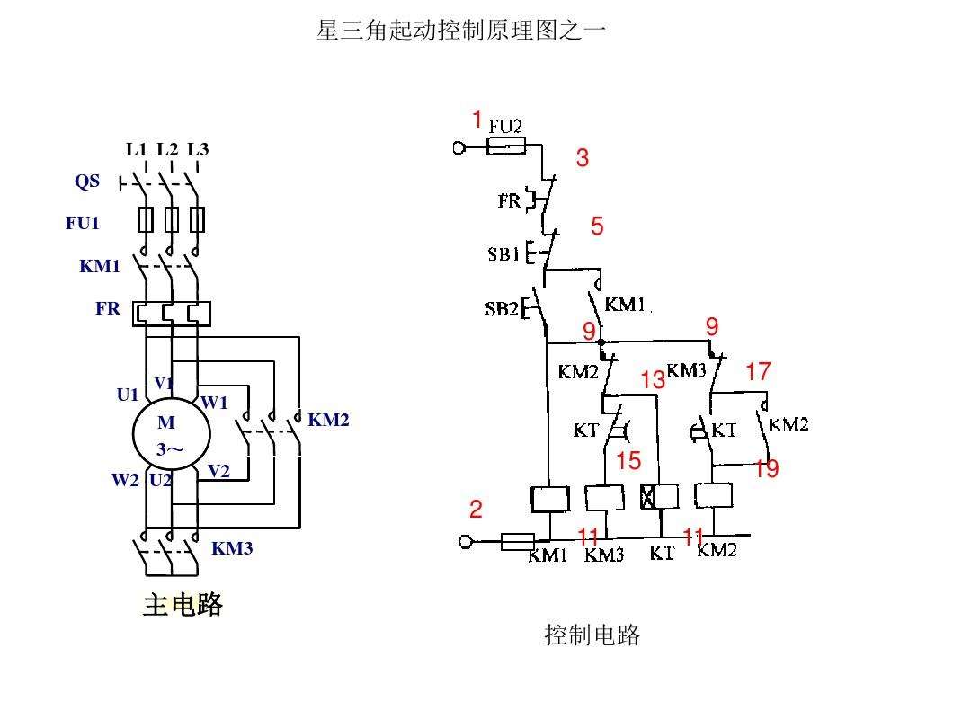 星三角降壓啟動原理