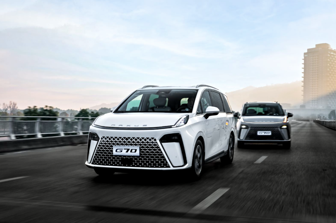 广州车展上汽大通maxus展台前瞻,g70,大家7上演多人出行