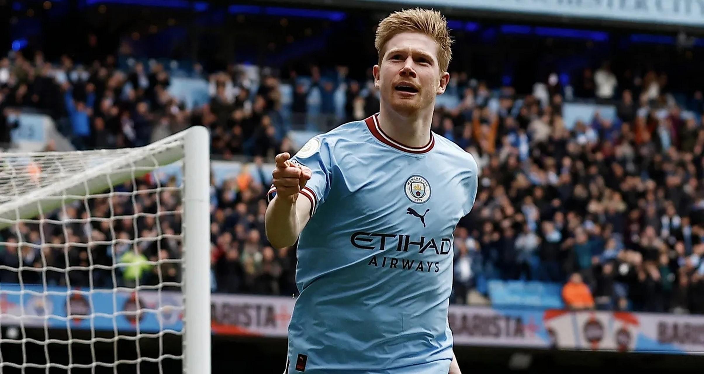 如果曼城夺下欧冠德布劳内历史地位就能赶上魔笛