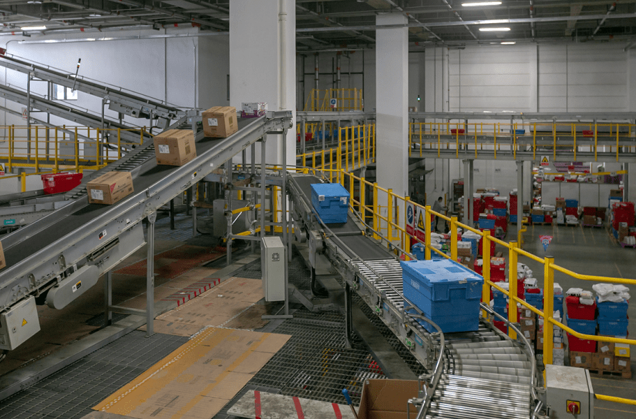 仓储物流流水线