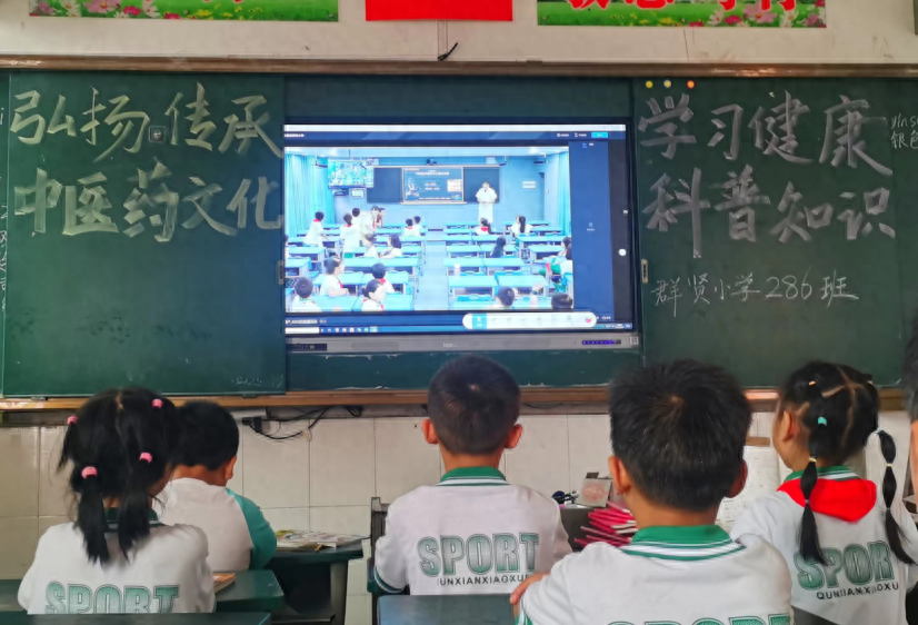 隆回县群贤小学开展中医药健康科普知识讲座活动