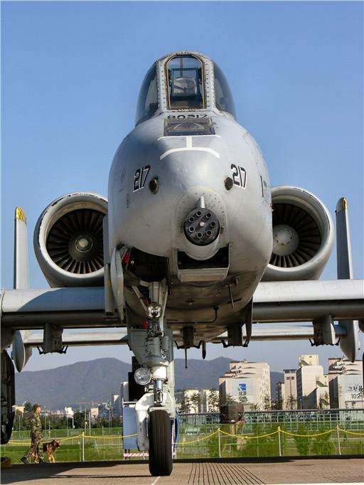 起落架放一边给航炮让路