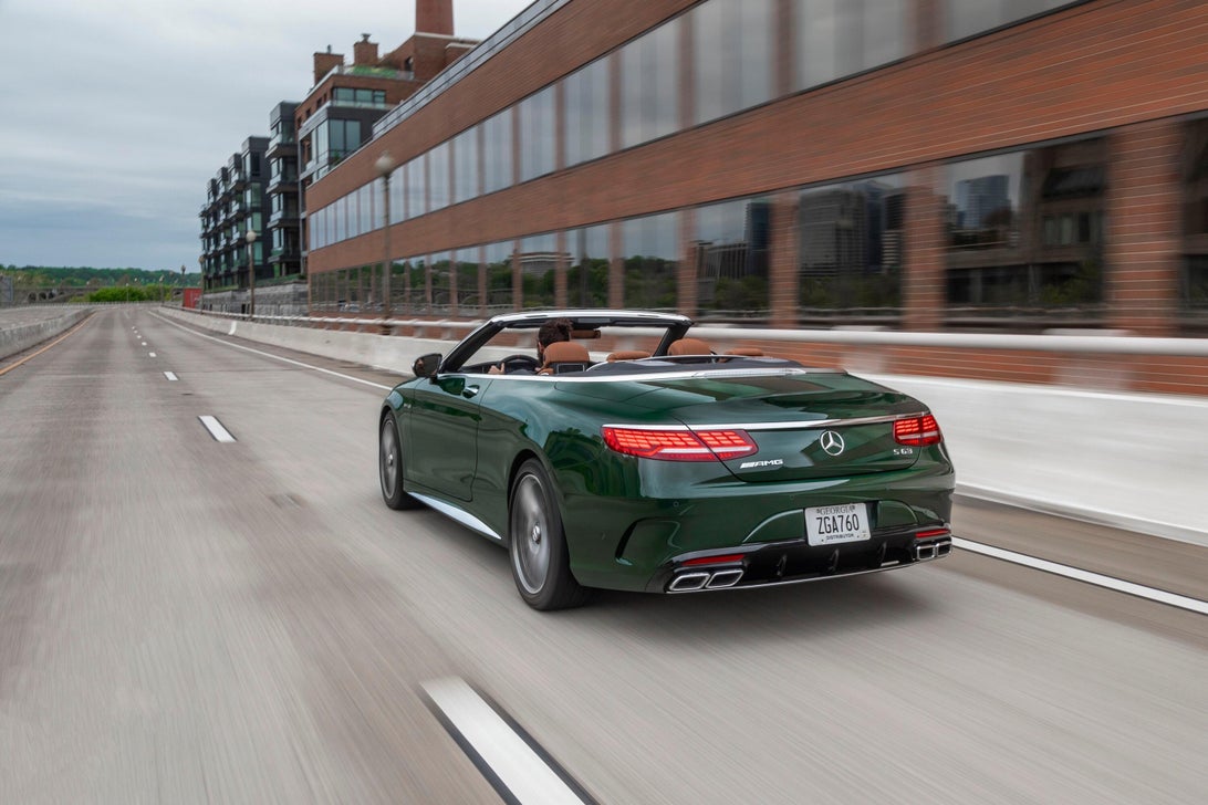 2020 mercedes-amg s63 cabriolet 评测:大功率,大天空