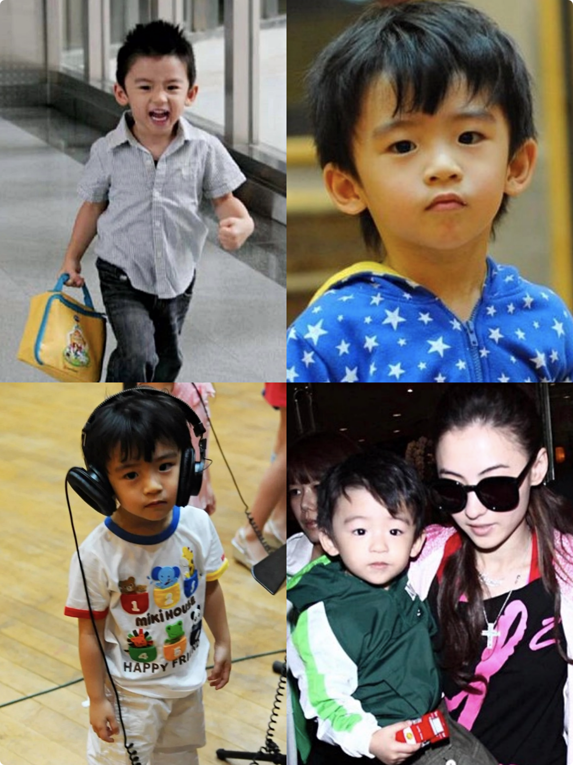 张柏芝带长子逛街庆生15岁lucas卷发似摇滚歌手感谢妈妈礼物