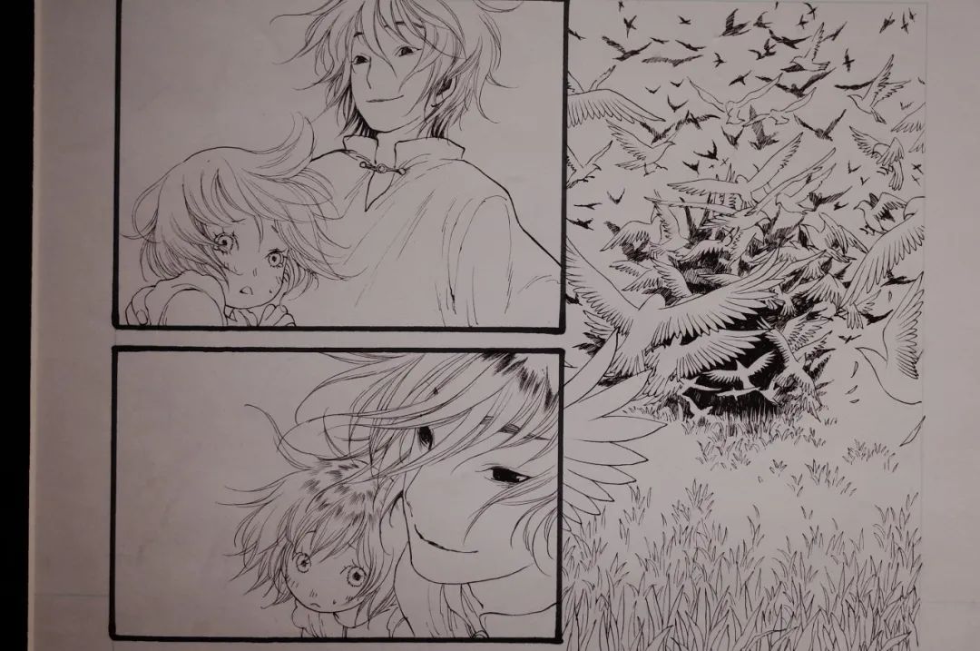 高中时期骗走我不少眼泪的《子不语,竟然在馆里也看到了它的原画.