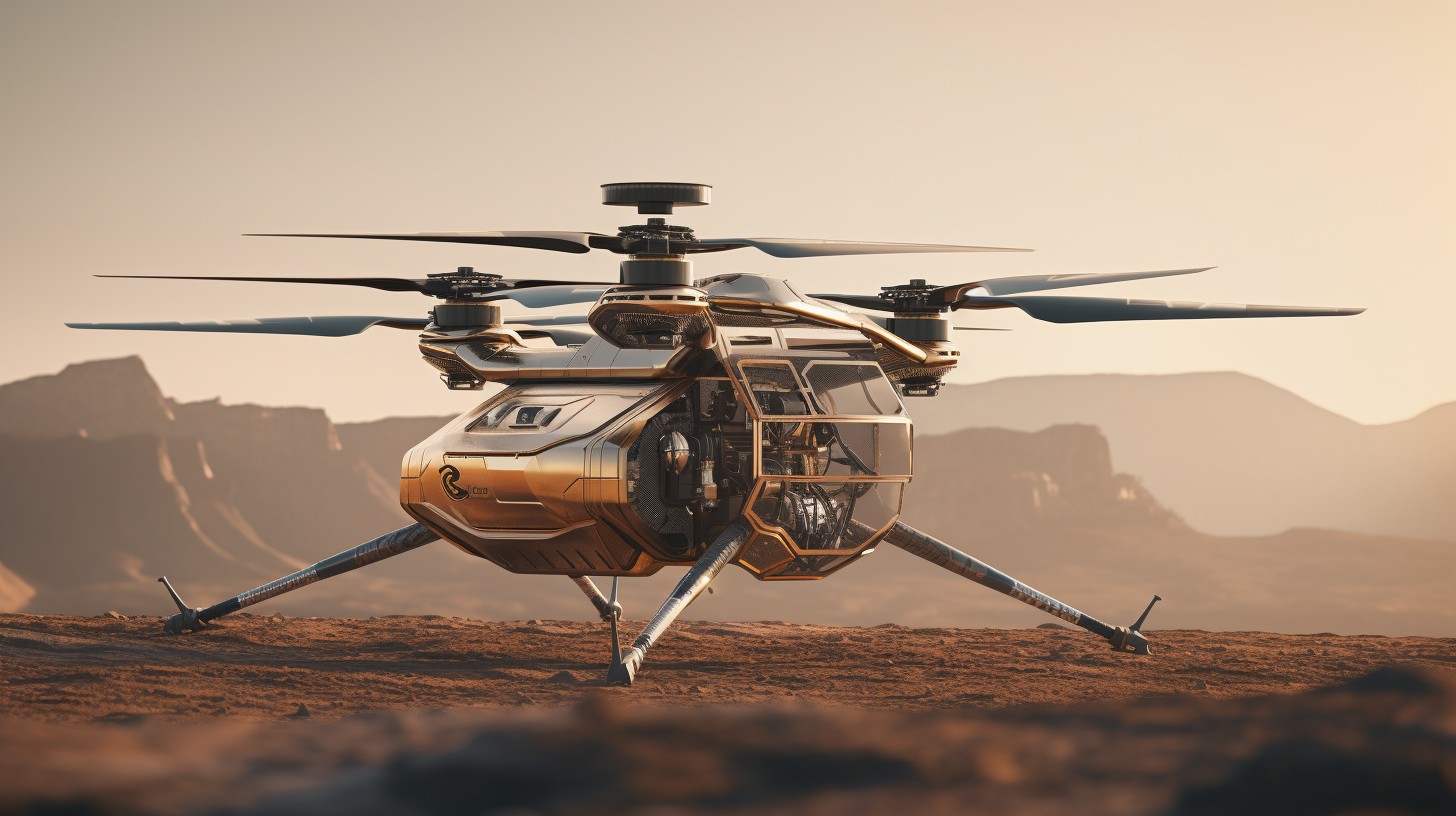 美最担心的在发生!哈工大:中国火星直升机,能采100克样本返回地球