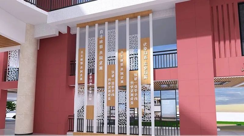 它是一种文化,是一种面向社会的精神标志,能为学校起到一定的宣传作用