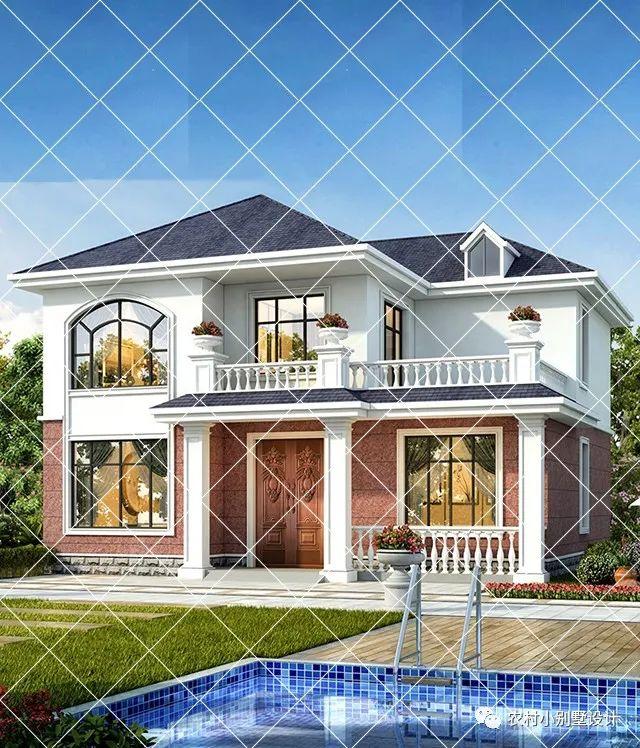 30套农村二层楼房设计图,2023年自建二层别墅建房首选户型