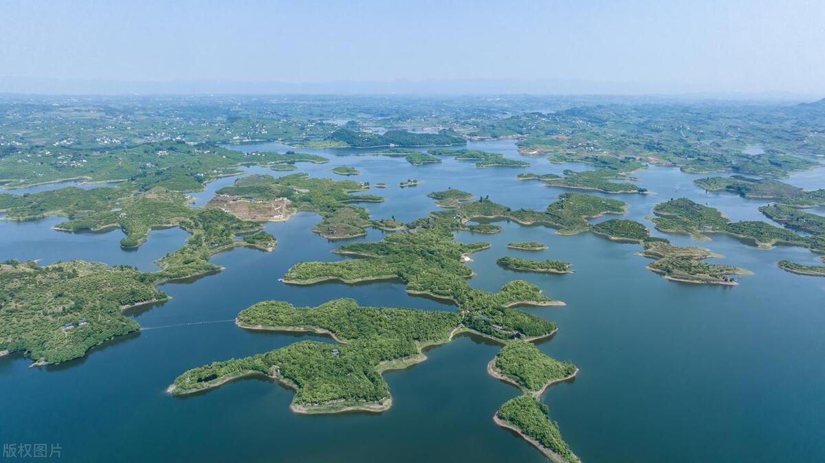 长寿湖罗山半岛图片