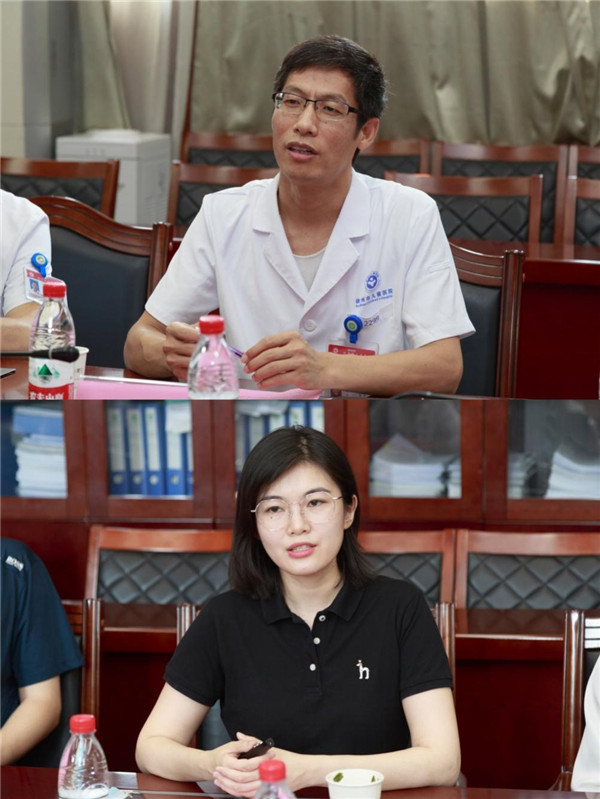中国红十字基金会成长天使基金来徐州市儿童医院参观指导