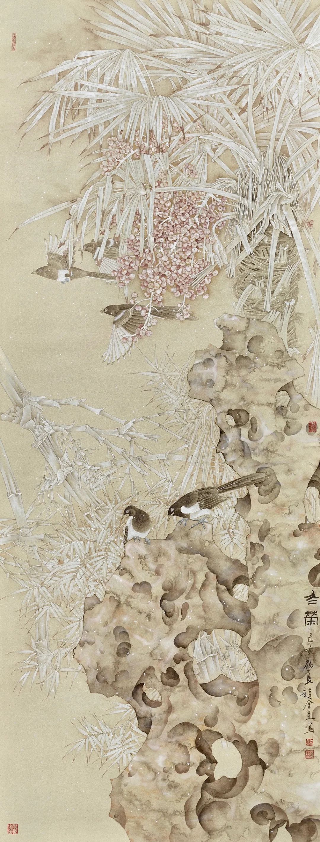 唯美新势力——赵金生工笔花鸟画艺术鉴赏
