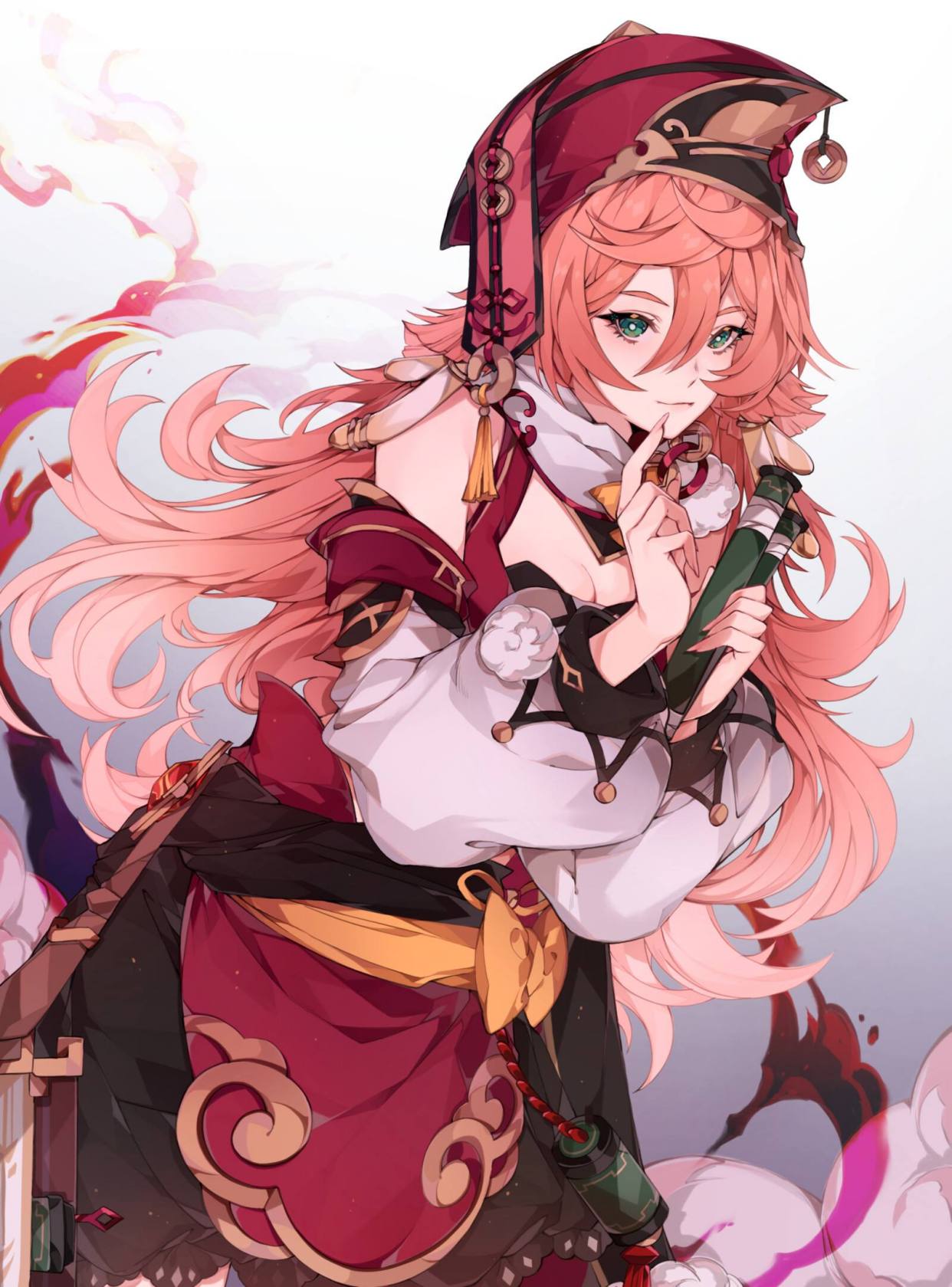 原神:一个能自我攻略的烟绯,究竟有多可爱