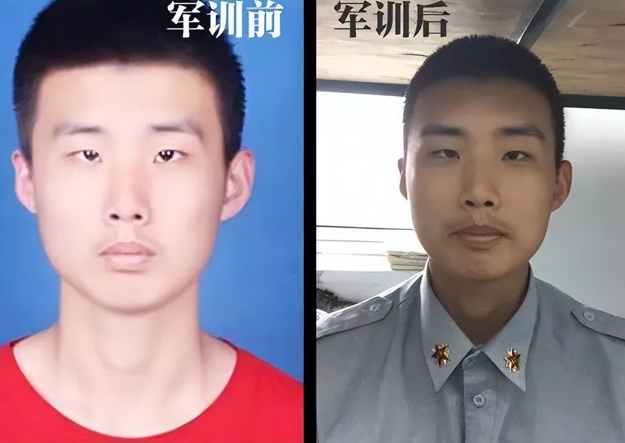 军训前vs军训后对比照走红,颜值变化好似"换头",看后笑出鹅叫